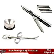 AUTOMATIC CROWN REMOVER GUN TYPE Amalgam Well Non-Slip & Bone Graft Syringe Lab