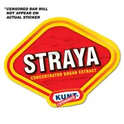 STRAYA Bogan Extract Funny Sticker Aussie Car 4x4 Funny Ute #6176EN