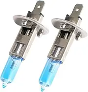SWOOMEY 2 Pcs Car Halogen Headlight Bulbs White Light Improved Clarity for Safe Night Driving Enhanced Visibility Auto Halogen Headlight Replacement