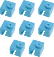 8 Pcs 3D Printer Silicone Sock Hotend Anycubic Kossel/Mega I3/ I3-X/ I3-S/ 4Max