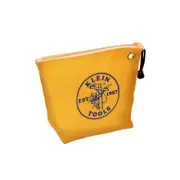 KLEIN Tools A-5539YEL Zippered Bag, Canvas Tool Pouch, 25.4 cm, Yellow