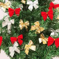在飛比找蝦皮購物優惠-【現貨】聖誕蝴蝶結 聖誕樹裝飾 5.5cm 蝴蝶結