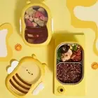 Bee shape Food Container Portable Breakfast Boxes Lunch Container Student