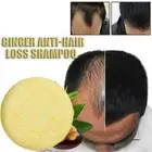 Hair Darkening Shampoo Bar Soap Hair Shampoo Ginger Essence Cleansing Hair C6L6