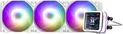 ZALMAN ALPHA2 DS A36 White HS1509 2.73-inch IPS LCD Display 360mm Simple Water Cooling CPU Cooler White