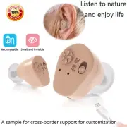 Hearing Aids Rechargeable Sound Amplifier Hearing Aid for the Deafness Behind