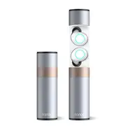 J1 Waterproof Pumping 5.0 Bluetooth Mini Tws Wireless Bluetooth Earphone(Silver)