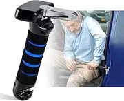 NAILGILRS Car Door Assist Handle for Elderly - 3 in 1 Car Handle Assist Support, Portable Emergency Vehicle Tool with Seatbelt Cutter & Window Breaker, Automotive Door Latch Bar for Handicapped