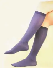 Activa Sheer Therapy Women's Dress Socks 15-20mmHg (Navy) Large