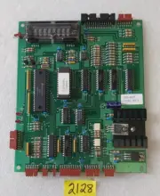 NATIONAL CAFE 7 Coffee Vending Machine MAIN CONTROL Board #2128 - NOS