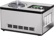 Ice Cream Maker, No Pre-Freezing Automatic Ice Cream Machine 2.1 Quart with Buil
