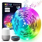 50FT Smart LED Strip Lights WiFi App Alexa Voice Control Music Sync Timer