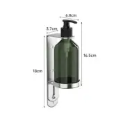 Stylish Wall Soap Dispenser Pump Bottle Holder Suitable for Various Colors