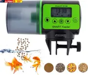 Automatic Fish Feeder, Auto Timer Fish Feeder, Moisture-Proof Fish Food Dispens