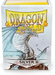 Arcane Tinmen AT-11008 Sleeves Dragon Shield Box 100 Silver Matte Accessories