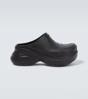 [Balenciaga] Balenciaga x Crocs platform slides AU 11 black