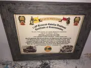 116TH ARMORED CAVALRY REGIMENT / COMMEMORATIVE - CERTIFICATE OF COMMENDATION