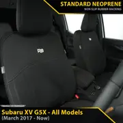 Subaru XV Neoprene 2x Front Row Seat Covers (Made to Order)
