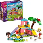 LEGO Friends Guinea Pig Playground Toy for 5+ Year Old Girls & Boys, Building Set with 2 Mini-Dolls and 2 Animal Figures, Playset for Imaginative Play, Creative Kids' Toys 42640