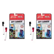 2x Melissa & Doug On The Go Spy Games! Kids/Childrens Interactive Play Toy 6y+