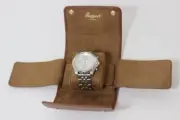 Rapport Berkeley Brown Leather Pebble Pattern Single Watch Pouch