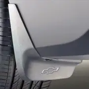 Mud Flap-Rear Molded Splash Guards - Black with Bowtie Logo 84518206