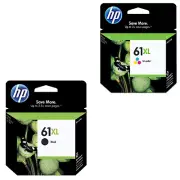 HP 61XL High Yield Ink Cartridge Black Cyan Magenta Yellow Option Value Pack