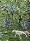 Unique Kantha King Size Bedspread Blanket With Animal Figures Hand Block Print