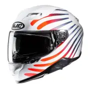 F71 Zen White Blue Full Face Helmet