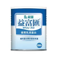 在飛比找momo購物網優惠-【益富】益富匯 優質乳清蛋白200g(蛋白質利用率高)