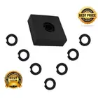 (7 Sets) 3/8" Impact Retaining Ring Clip Friction Ring Hog Ring with O-Ring