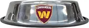 Littlearth NFL Washington Commanders Everyday Pet Bowl, Large