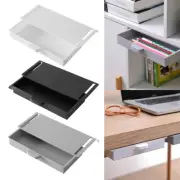 Under Desk Table Drawer Tray Pencil Organizer Hidden Storage Box Self AdhesiveLI