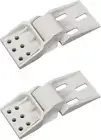 Universal Chest Freezer Hinge Replacement - 2 Pack Mini Fridge Door Hinges