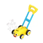 Pinkfong Baby Shark Kids Push Bubble Blower Lawn Mower, Bubble Blowing Fun - NEW