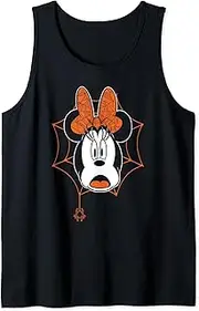 [Disney] Mickey And Friends Halloween Spooky Spider Minnie Tank Top