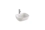 Rectangle above counter wash basin