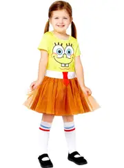 SpongeBob SquarePants Girls Dress Up Costume