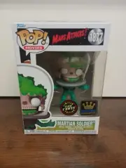 Mars Attacks Martian Soldier GITD Chase Funko Pop #1877