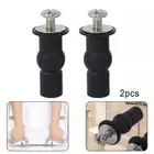 2-piece WC seat fixing screws universal toilet lid fixing set