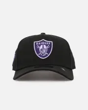 [New Era] New Era Las Vegas Raiders 'Purple Haze' 9forty A-frame Snapback Black/purple - Size ONE ONE B/Purple
