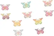 [OATIPHO] 10pcs Resin Butterfly Charms Diy Craft Materials for Phone Case Photo Frames Decor