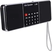 Multifunction Digital Fm Radio Media Speaker Mp3 Music Player Support Tf Card USB Drive with Led Screen Display and Function