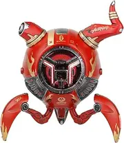 GravaStar Bluetooth Speaker Mars Pro Edition Red Bison Design Wireless Speakers with Bluetooth 5.0, Bass Boost, 15h Playtime, Support for Wireless Tandem 2 Speaker Bluetooth Stereo Surround