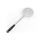 Pizza Oven Turning Peel 13" Metal Slim Stainless Steel Surface Weighted Handle