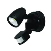 Chopper 1 Light Security Wall Light Sensor Black - 204391