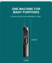 Anti-Spy RF Radio Wave Hidden GPS Eavesdropping Tracking Scanning Camera Device