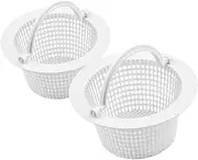 Levemolo 2pcs Filter Basket Cleaning Accessories Reusable Filter Basket for Pool Swimming Pool Skimmer Basket Pool Skimmer Above Ground Pool Skimmer Net for Pool Cleaning Pool Basket