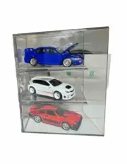 Diecast 3 tier acrylic display case For 1:64 Scale V1