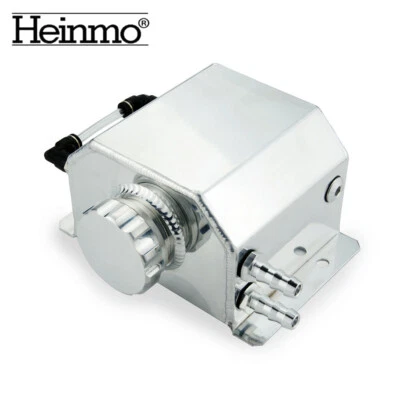 1L Aluminum Radiator Tank Coolant Overflow Bottle Recovery Water Reservoir Tank (for: Honda Civic)